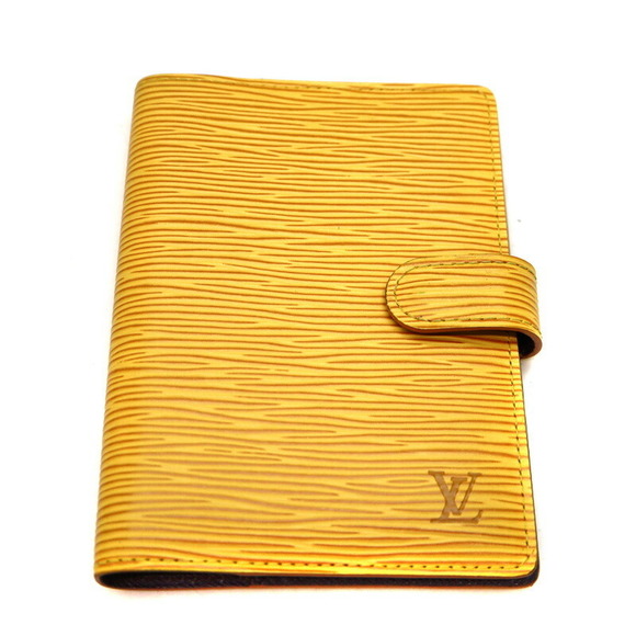 Louis Vuitton Yellow Agenda Epi Leather PM - Picture 1 of 6